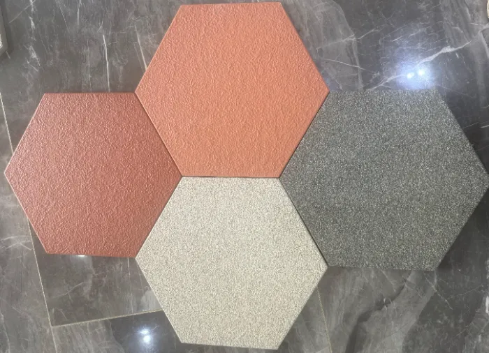 Nouveau lancement de Beata Ceramics : pavés écologiques hexagonaux, la beauté de la séquence naturelle