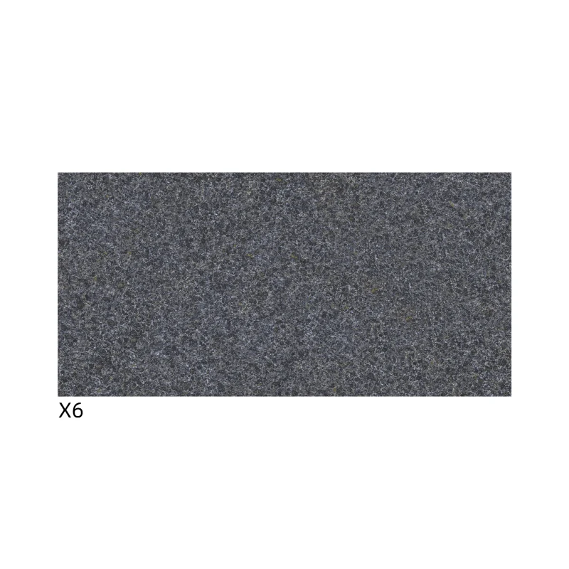 Carrelage en porcelaine noire pour l'extérieur