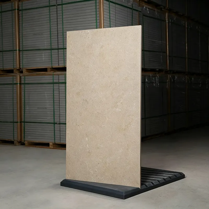Carreaux de terrazzo crème